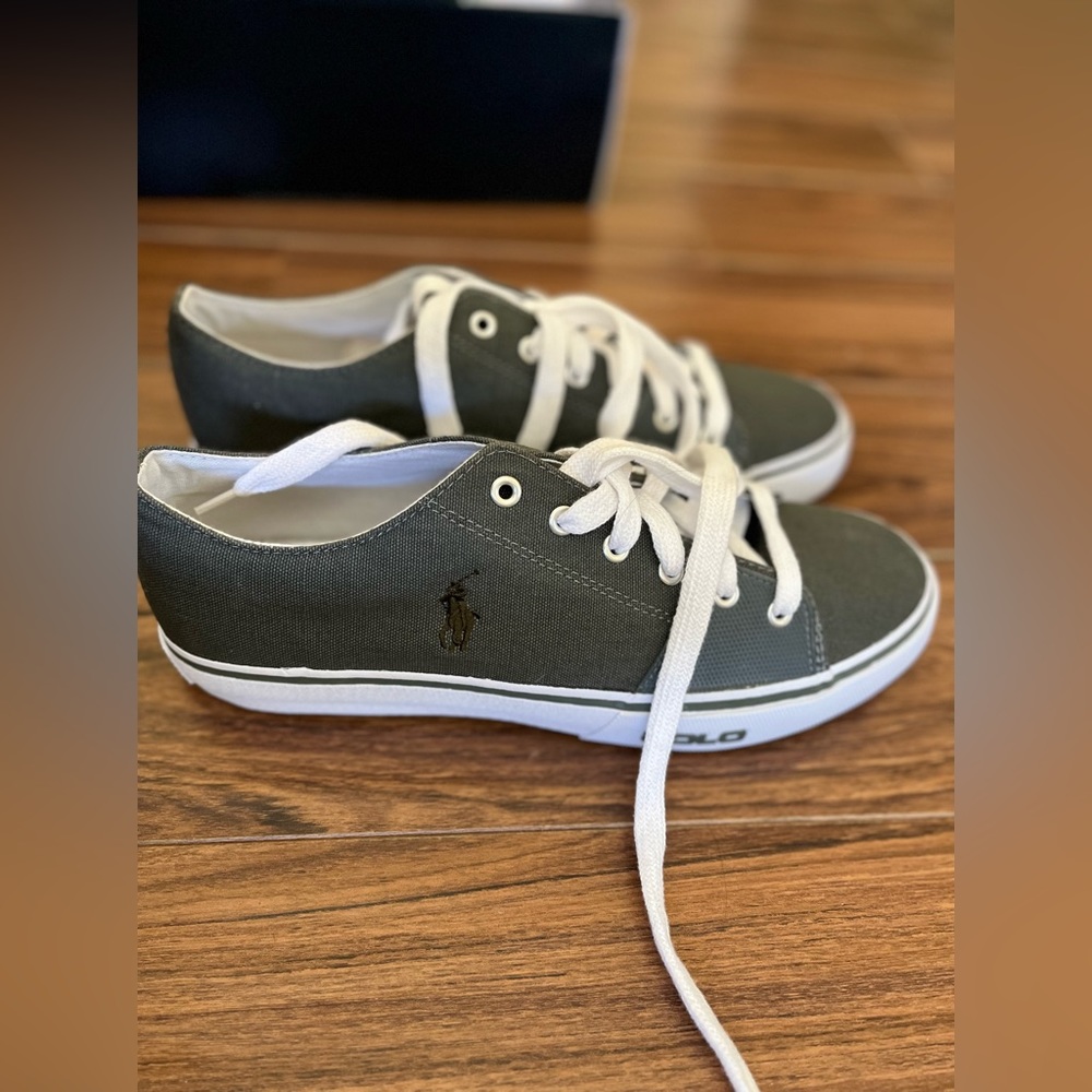 Polo Ralph Lauren Men’s Crofton Canvas Sneaker, size 10